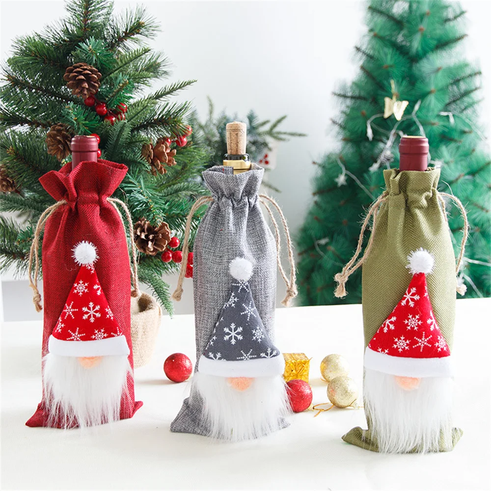 Christmas-Wine-Bottle-Covers-Bag-Holiday-Santa-Claus-Champagne-Bottle-Cover-Red-Merry-Christmas-Table-Decoration-1